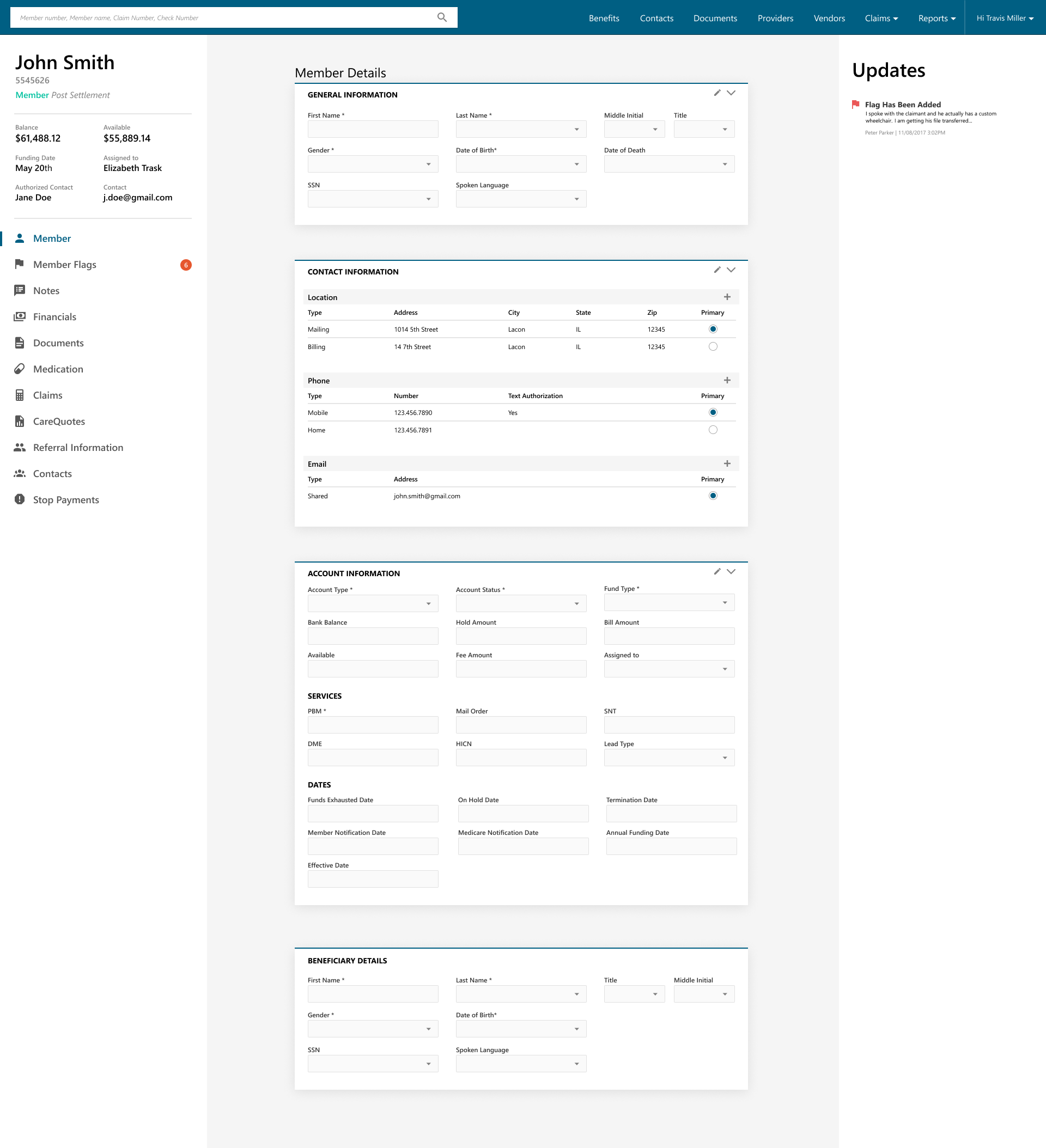 CareHub Member Screen 2 Screenshot