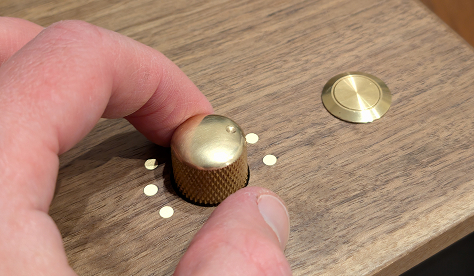 Turning the rotary dial to select a channel